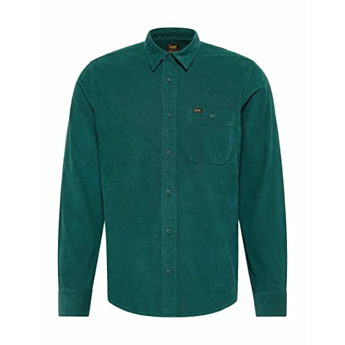 Lee Męska koszula Leesure Esmeralda, rozmiar L