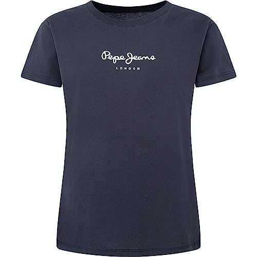 Pepe Jeans Damska koszulka Wendys, czarny (czarny), XL
