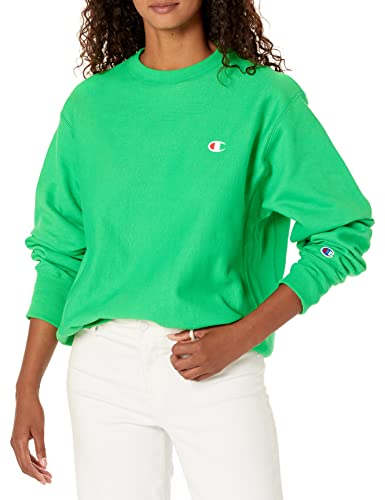Champion Damska bluza Reverse Weave, Green Crisp-549302, XL