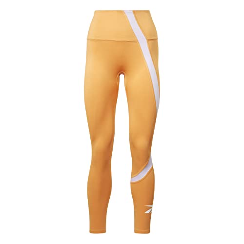 Reebok Damskie legginsy treningowe Vektor Ready, Brzoskwinia Fuzz, XXL