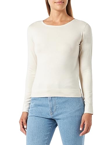 Bestseller A/S Damski sweter VMMOLLY LS Bow Back GA Boo, brzoza, M, Birch, M