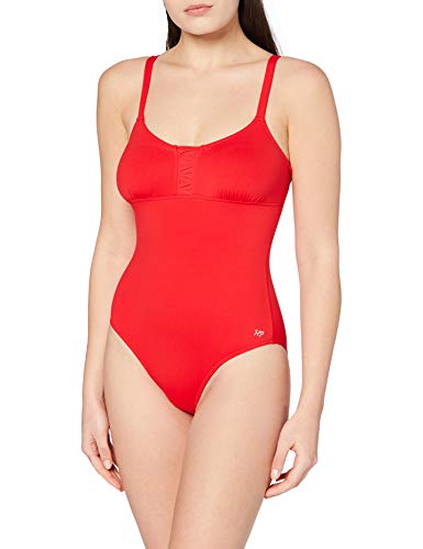 Jednoczęściowy kostium kąpielowy damski High Pressure, Czerwona, 40