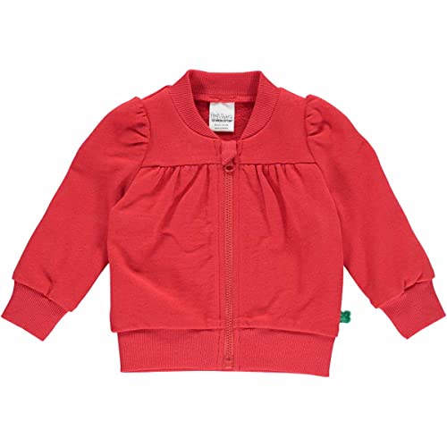 Fred's World by Green Cotton Sweat Puff Zip Jacket Baby, Lollipop, 92 cm
