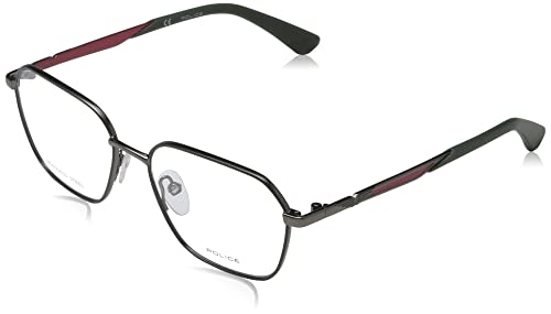 Police Chłopięce VK567 okulary przeciwsłoneczne, matowe Ruthenium W/Coloured Parts, 62, Matt Ruthenium W/Coloured Parts, 62