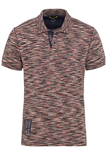 camel active Koszulka męska 409965/1P24, Coral Red, 6XL, Coral Red, 6XL