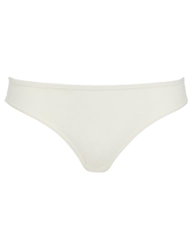 Emporio Armani Damskie figi Monogram All Over Mesh, Pale Cream, XL