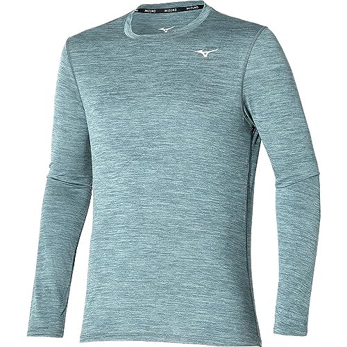 Mizuno Męska koszulka Impulse Core Ls, Burzowa pogoda, L