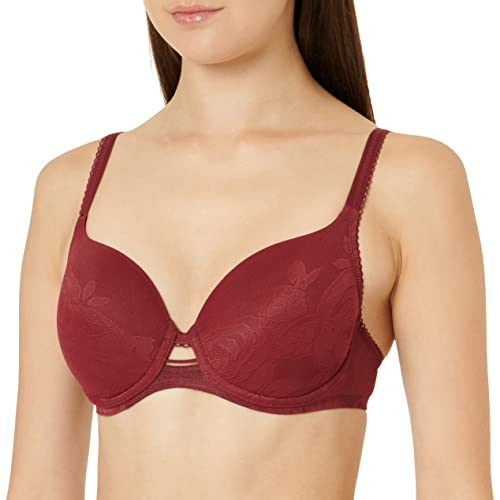 Triumph Damski biustonosz w kształcie Wild Rose Sensation Wp, bordowy, 75C