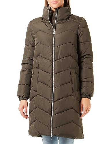 Bestseller A/S Damski płaszcz VMLIGA Coat BOOS CP, Peat, XL, Peat, XL