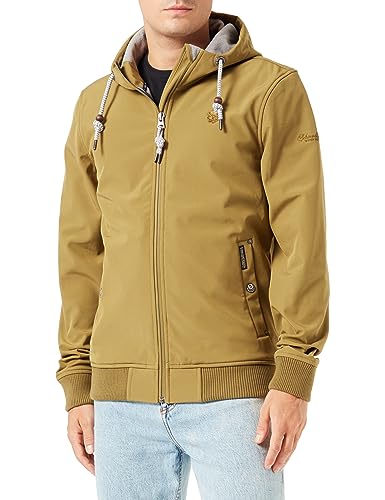Taloon Męska kurtka softshell 61134546, oliwkowa - 271, L, Oliwkowy - 271, L