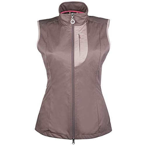 HKM Damska kamizelka softshell - 1137224000609 kamizelka, brązowa, M