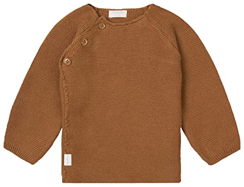 Noppies Baby Unisex Baby U Cardigan Knit ls Pino kardigan, Chipmunk-P700, 74, Chipmunk - P700, 74