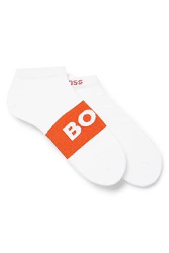 BOSS Męskie skarpety 2P AS Logo Col CC Ankle Socks, Natural, 39-42, naturalny, 42 EU
