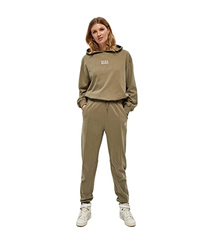 Desires Damska bluza z kapturem w kształcie serca, Zielony syrenki, XS
