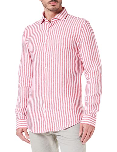 Seidensticker Męska koszula biznesowa, pomarańczowy, 36 PL