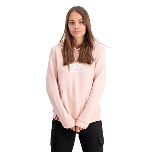 ALPHA INDUSTRIES Damska bluza z kapturem New Basic Wmn, 640-Pale Peach, M