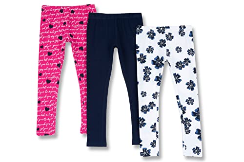 Chicco Legginsy dziewczęce (opakowanie 3 szt.), wielokolorowa, 6 Lata