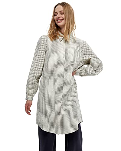 Minus 33 Damska koszula Nema codzienna sukienka nocna, Broken White Checks, 70 PL