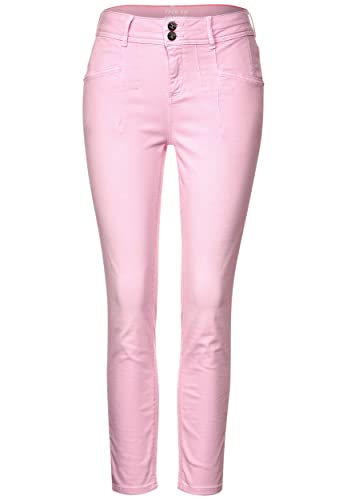 Street One Damskie spodnie jeansowe Slim, Fresh Rose Washed, 32W / 28L