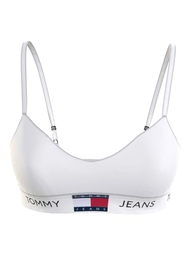Tommy Jeans Biustonosze push-up damskie, biały, XL