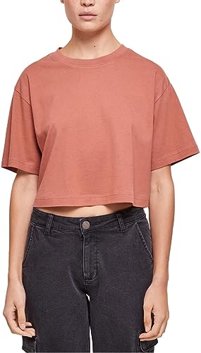 Urban Classics Damska koszulka damska Short Oversize Tee w różnych kolorach, rozmiar XS - 5XL, Terracotta, 5XL
