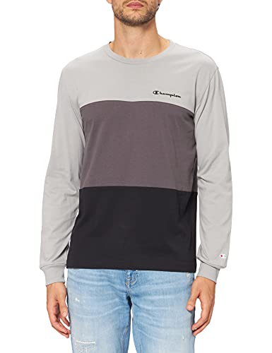 Champion Color Mix Długi Rękaw Koszulka męska, czarny, M