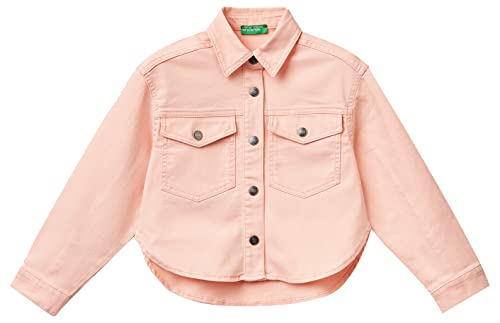 United Colors of Benetton Saszetka Denim Dziewczęca, Jasnoróżowy 62n, M