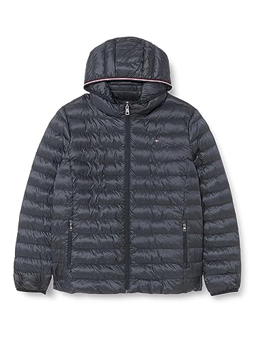 Tommy Hilfiger Damska kurtka CRV Lw wyściełana Glbl Stripe, Pustynne niebo, 54