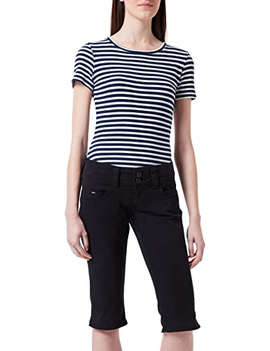 Pepe Jeans Venus Crop Cargo szorty damskie, 999czarny, 25W (Regularny)