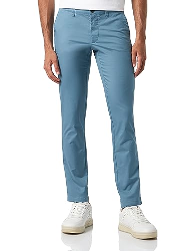 Sisley Spodnie męskie 4TEQSF02E Pants, Air Force Blue 2G5, 38