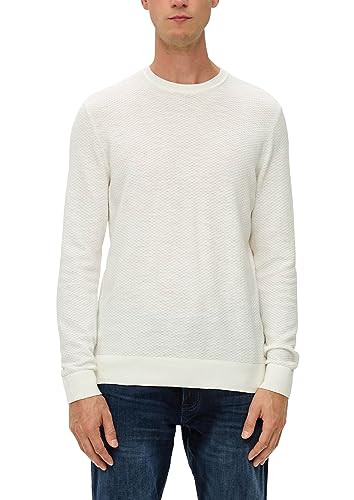 s.Oliver Sales GmbH & Co. KG/s.Oliver sweter męski, biały, S