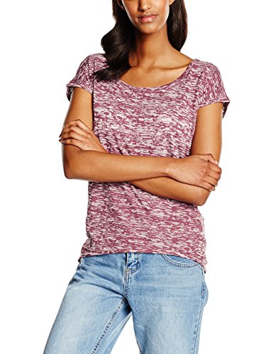 Urban Classics Damska koszulka z krótkim rękawem, czerwony (burgundowy 606), L