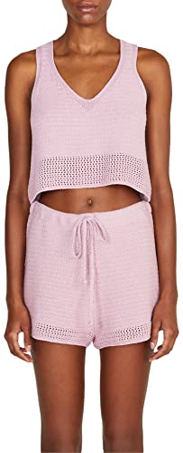 Sisley Womens Tank-TOP 101TMH006 T-Shirt, Lilac 24D, M, liliowy 24d, M