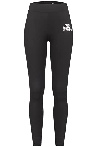 Lonsdale Legginsy damskie CALDMORE, Black/White, XXL