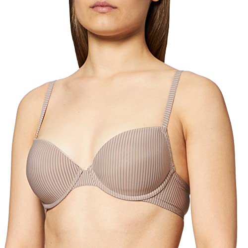 ESPRIT Damski biustonosz z miękkimi paskami Par Classic Padded T-Shirt Bra, 260, 80C