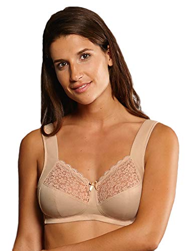 Anita - Havanna - damski biustonosz odciążający - bez fiszbin - bielizna, Desert, 95A