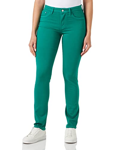 s.Oliver Jeansy damskie, Betsy Slim Fit, Zielony 76z8, 32W / 32L