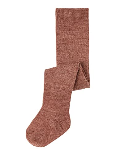 NAME IT Baby Girls NBFWAKTA Wool/VIS figi XXII rajstopy, koniak, 50/56, koniak, 50/56 cm