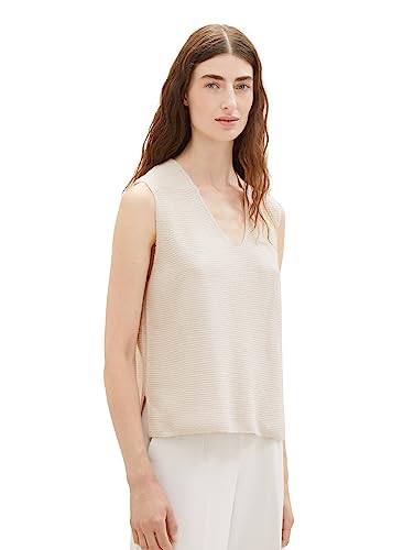 TOM TAILOR Damski sweter, 32398 - Clouds Grey Melange, L