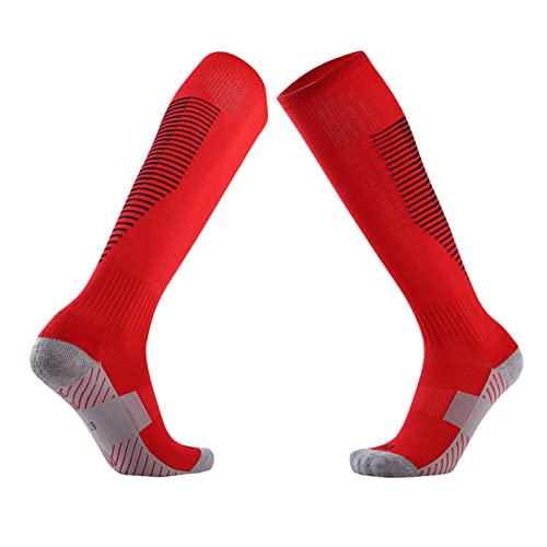Clotth Skarpety chłopięce, czerwony czarny (Red Black-OSFC), jeden rozmiar