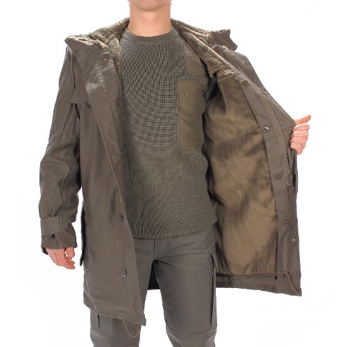 Mil-Tec BW parka z podszewką, oliwkowa