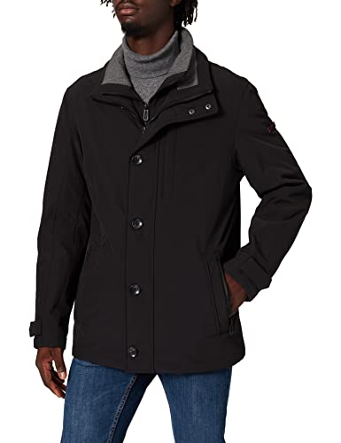 Bugatti Kurtka męska, czarna, 45 EU, Czarny, 28