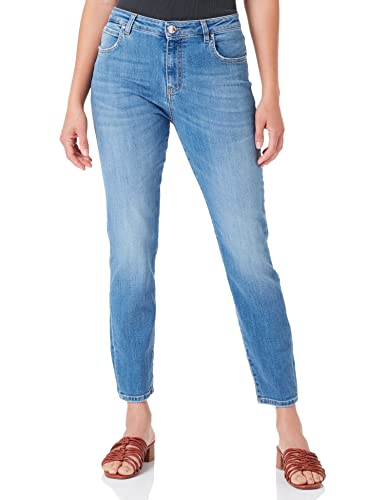 Pinko Sabrina Skinny Denim Blue Stre Jeansy Damskie, Czyste pranie, 31