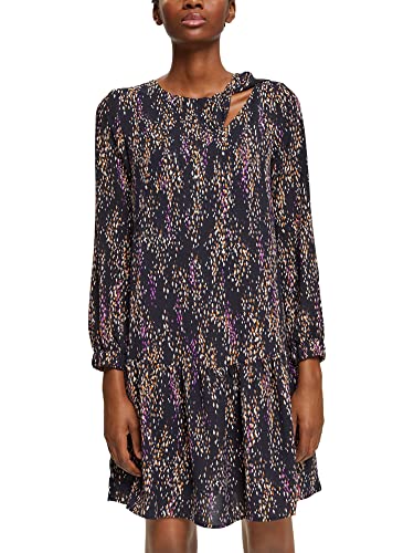 Esprit Sukienka, Czarny/Srebrny, 36