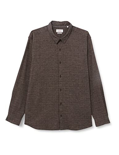 s.Oliver Męska koszula z długim rękawem, brązowa, 3XL (DE)