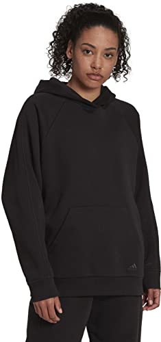 adidas Damska bluza z kapturem W All Szn Bf HD, czarna, M, czarny, M