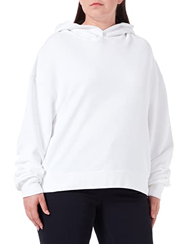 Replay Damska bluza z kapturem W3711A, 001 White, XL (DE)