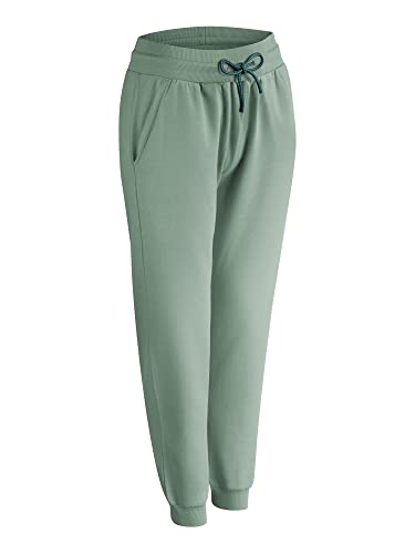 Nur Die Damskie spodnie do biegania Relax & Go, eukaliptus, L