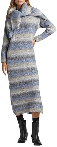Pepe Jeans Damska sukienka Edith, Wielobarwny (Multi), XL