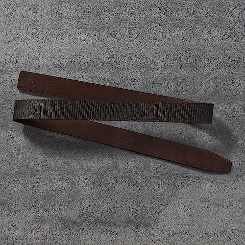 Womo Pręt CINT MOD Lizard głowy Moro/Skóra Brązowy 115cm Pasek, Regularne Mężczyźni, Brązowy, Regular